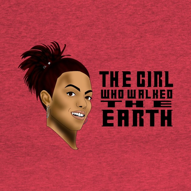 The Girl Who Walked The Earth by SamSteinDesigns